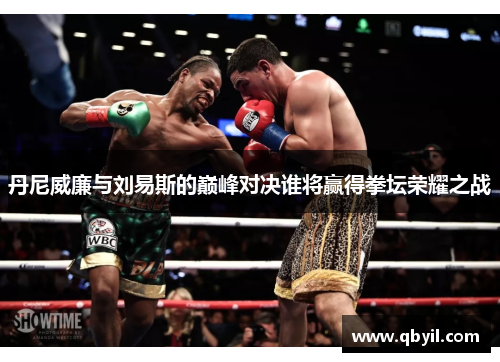 丹尼威廉与刘易斯的巅峰对决谁将赢得拳坛荣耀之战